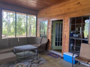 Porch of house in Amite County, MS