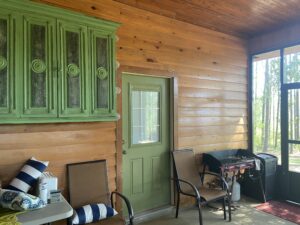 Porch of house in Amite County, MS