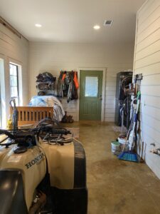 Mudroom of house in Amite County, MS