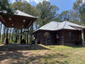 Back porch of house in Amite County, MS